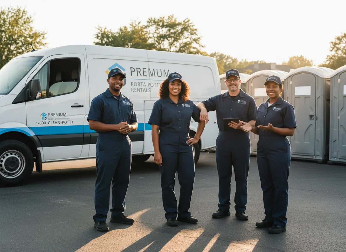 VIP Portable Toilets company in Irons, MI